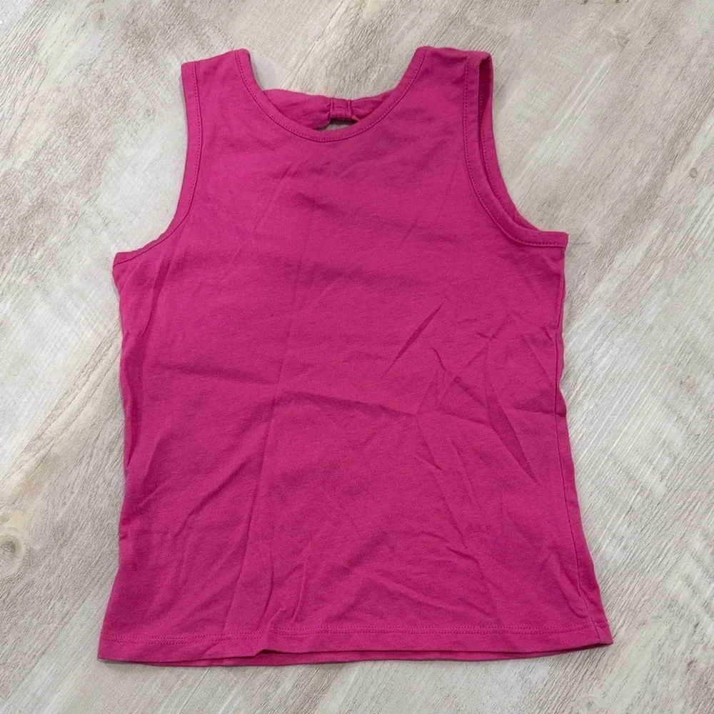 Girls Pink Sleeveless Top